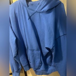 American Eagle cropped hooded sweater
